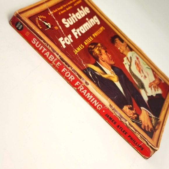 Suitable For Framing, 1950 Pocket book, crime, fiction - Picture 10 of 11
